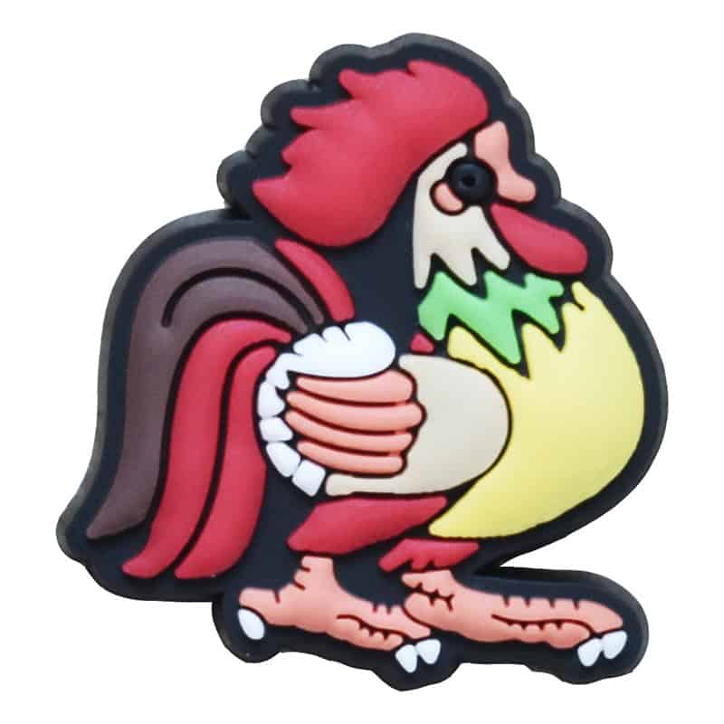 Coloured cockeral 90-118 Shoe Charm