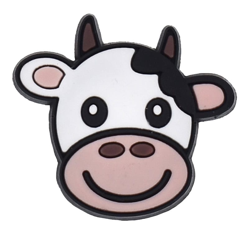 Happy cow face 90-143 Shoe Charm