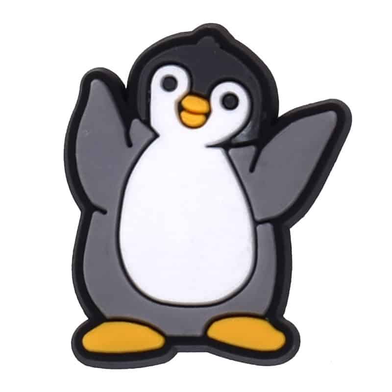 Penguin waving 90-149 Shoe Charm