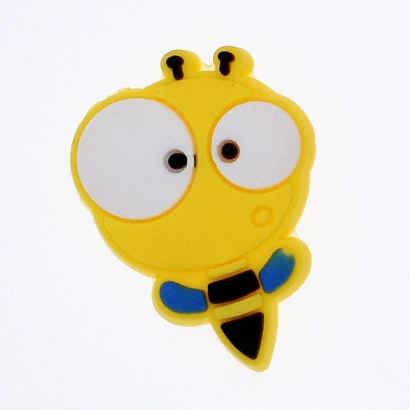 Yellow bee 90-27 Shoe Charm