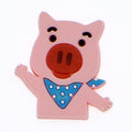 Waving pig 90-59 Shoe Charm