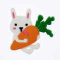 Carrot bunny 90-60 Shoe Charm