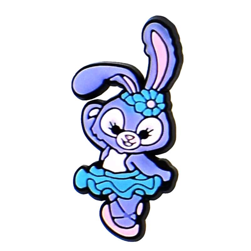 Dancing bunny 90-65 Shoe Charm