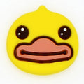 Yellow duck face 90-68 Shoe Charm