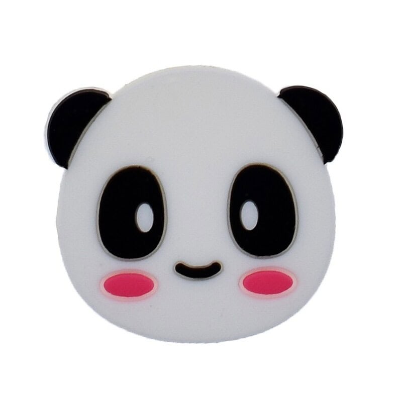 Pink cheek panda 90-81 Shoe Charm