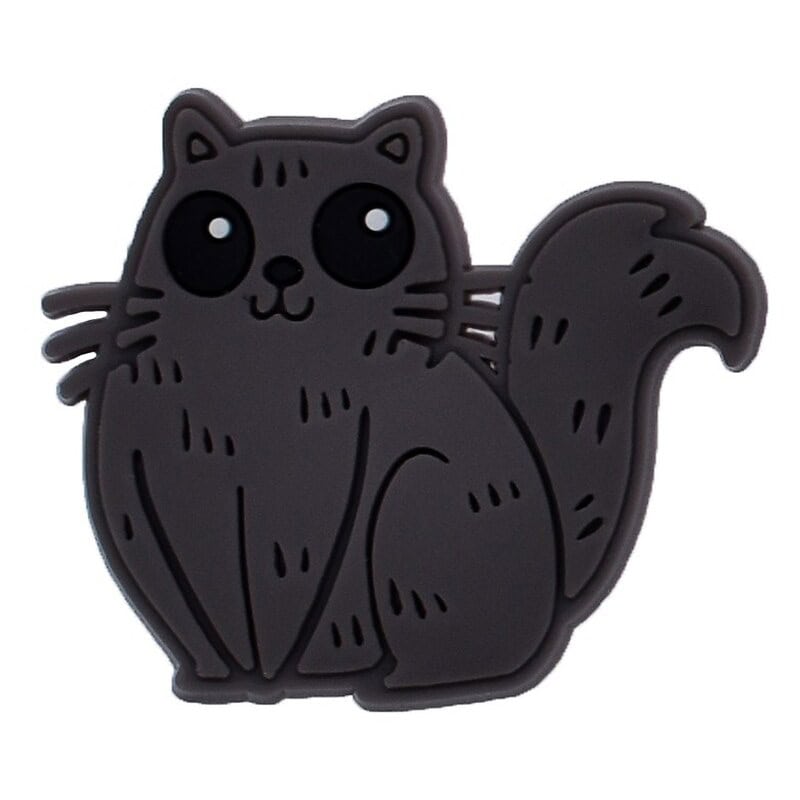 Brown cat 90-84 Shoe Charm