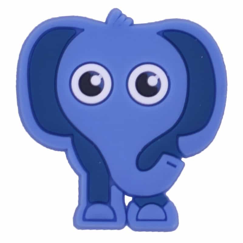 Blue elephant 90-95 Shoe Charm