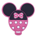 Black ears pink edge Mickey shape 91-10 Shoe Charm