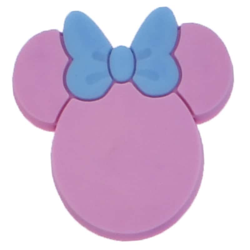 Pink ears Mickey shape 91-12 Shoe Charm