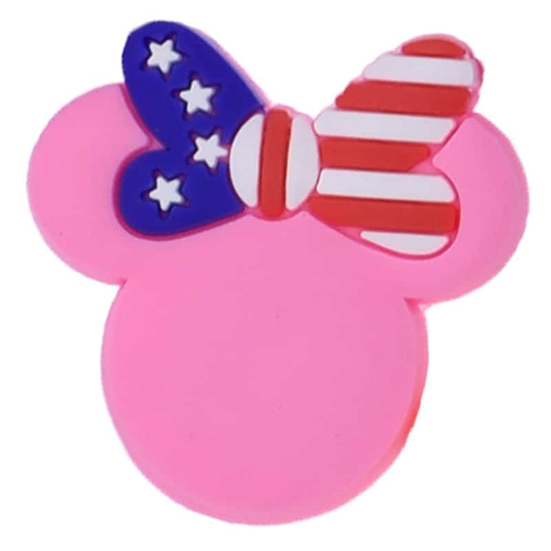 Star spankle ears Mickey shape 91-26 Shoe Charm