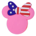 Star spankle ears Mickey shape 91-26 Shoe Charm