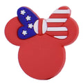 Stars & stripe ears 91-27 Shoe Charm